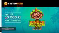 Casino.com &ndash; H&auml;mta bonus och spela hos &Aring;rets Casinoakt&ouml;r 2017!