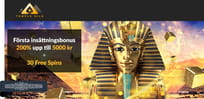 Veckans Bonus: Upp till 15000 kr + 105 freespins hos Temple Nile