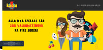 Bli v&auml;lkomnad med 200 spins hos Kassu Casino