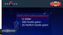 Zodiacu – Ett online casino som siktar mot stjärnorna