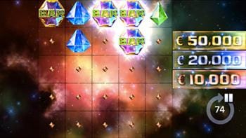 Joker Gems spelautomat, fallande symboler