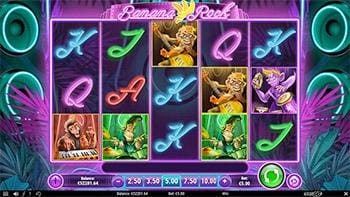 banana rock spelautomat symboler