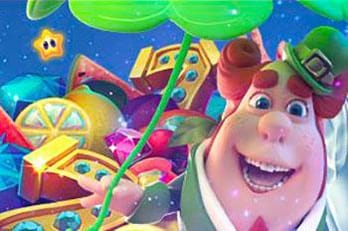 man med gr&ouml;n hatt och r&ouml;tt h&aring;r kl&auml;dd i gr&ouml;n kostym.