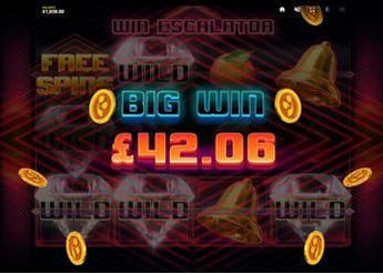 Win escalator big win &pound;42,06