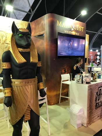 MAx Quest, egyptisk staty