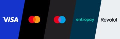 VISA Mastercard Maestro Entropay