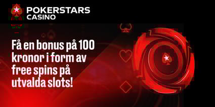 valkomstbonus hos pokerstars