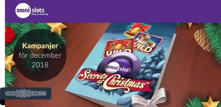 Omnislots kampanjer f&ouml;r december julkort