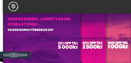 Frank & Fred Dagens dubbel, landet lagom, stora stygga