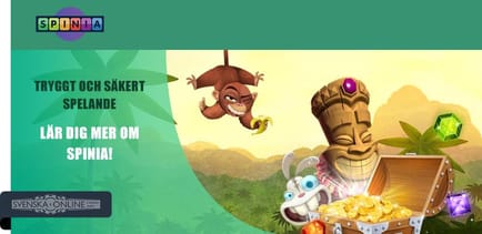 ar det tryggt att spela hos spinia