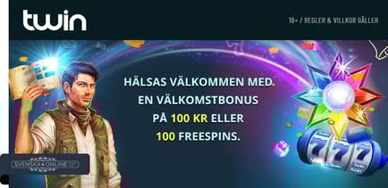 Twin Casino välkomstbonus