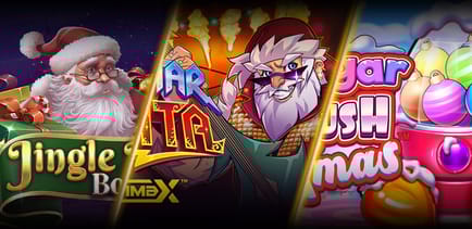 3 nya slots med jultema