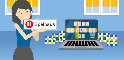 Spelpaus p&aring; online casinon