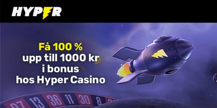 Välkomstbonus hos Hyper Casino