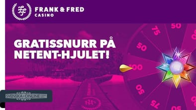 netent hjul hos frank fred